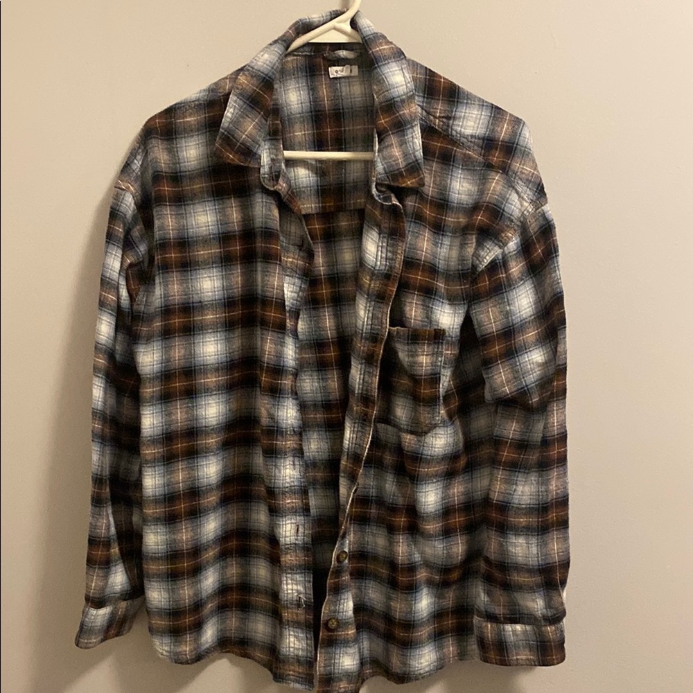 Plaid Flannel Shirt